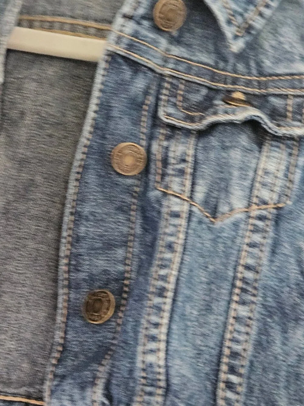 Carter's Toddler Jean Jacket Medium Wash Classic Denim Jacket SZ 18M